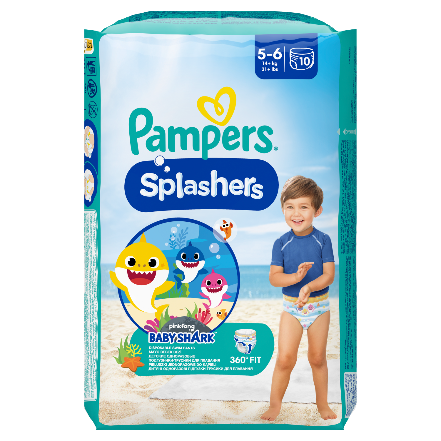 pampers pieluchy netto