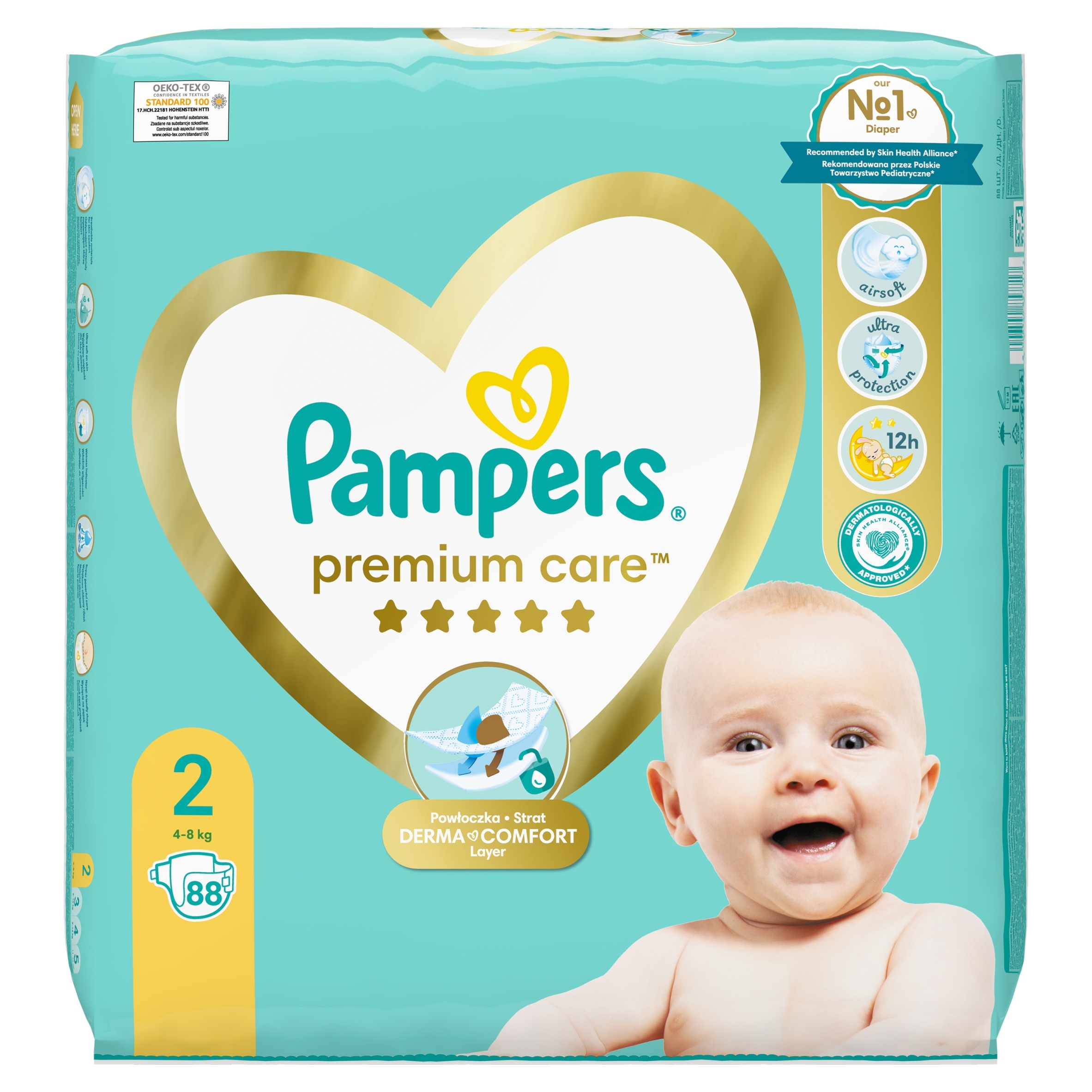 pampers pieluszki new baby 1 newborn