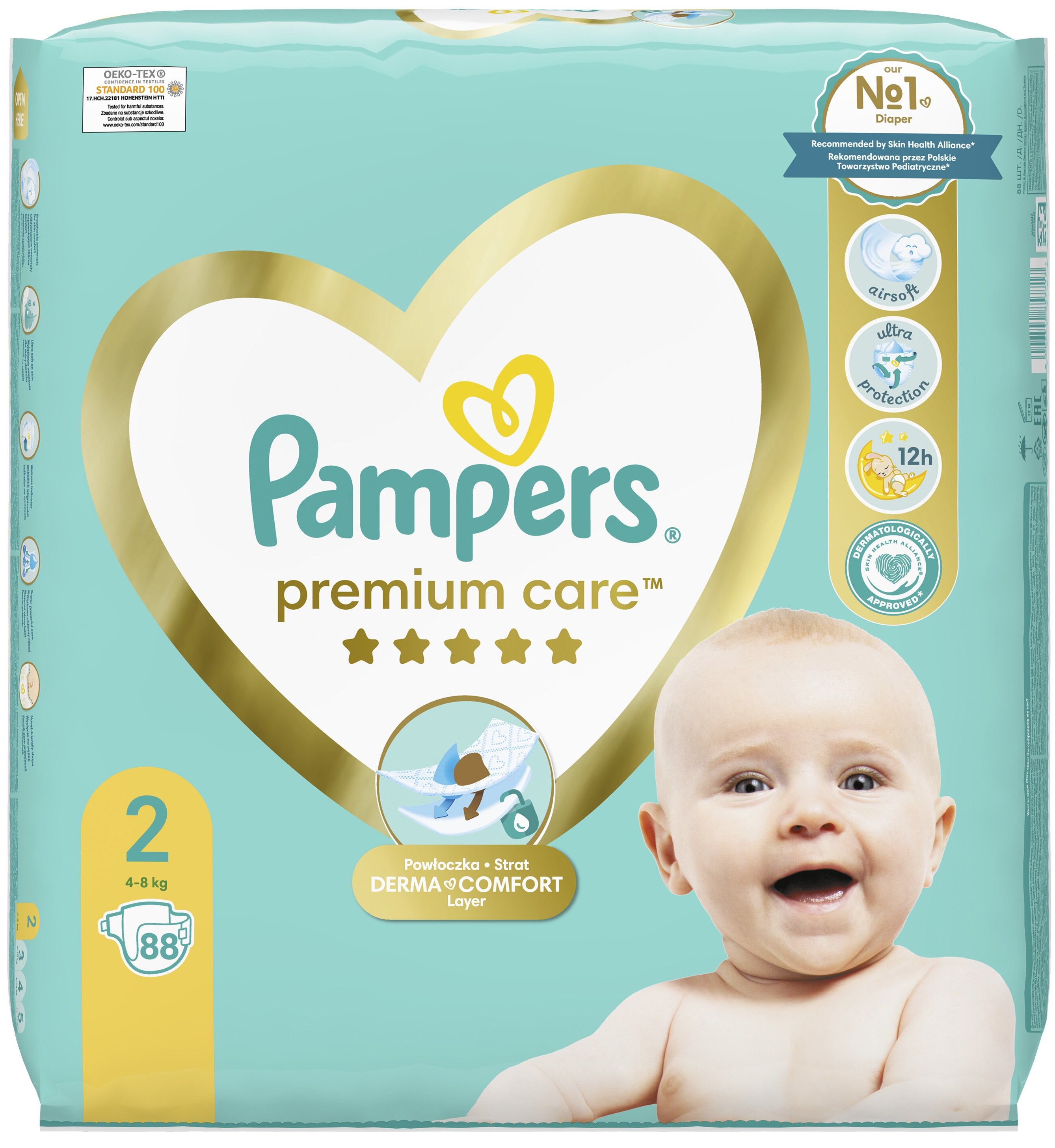 pampers 3 pieluchy 7-14