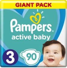 pieluszki jednorazowe pampers active baby