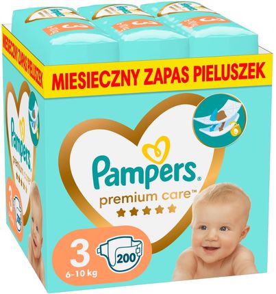 pieluchy pampers premium care 2 za 1 grosz rossmann