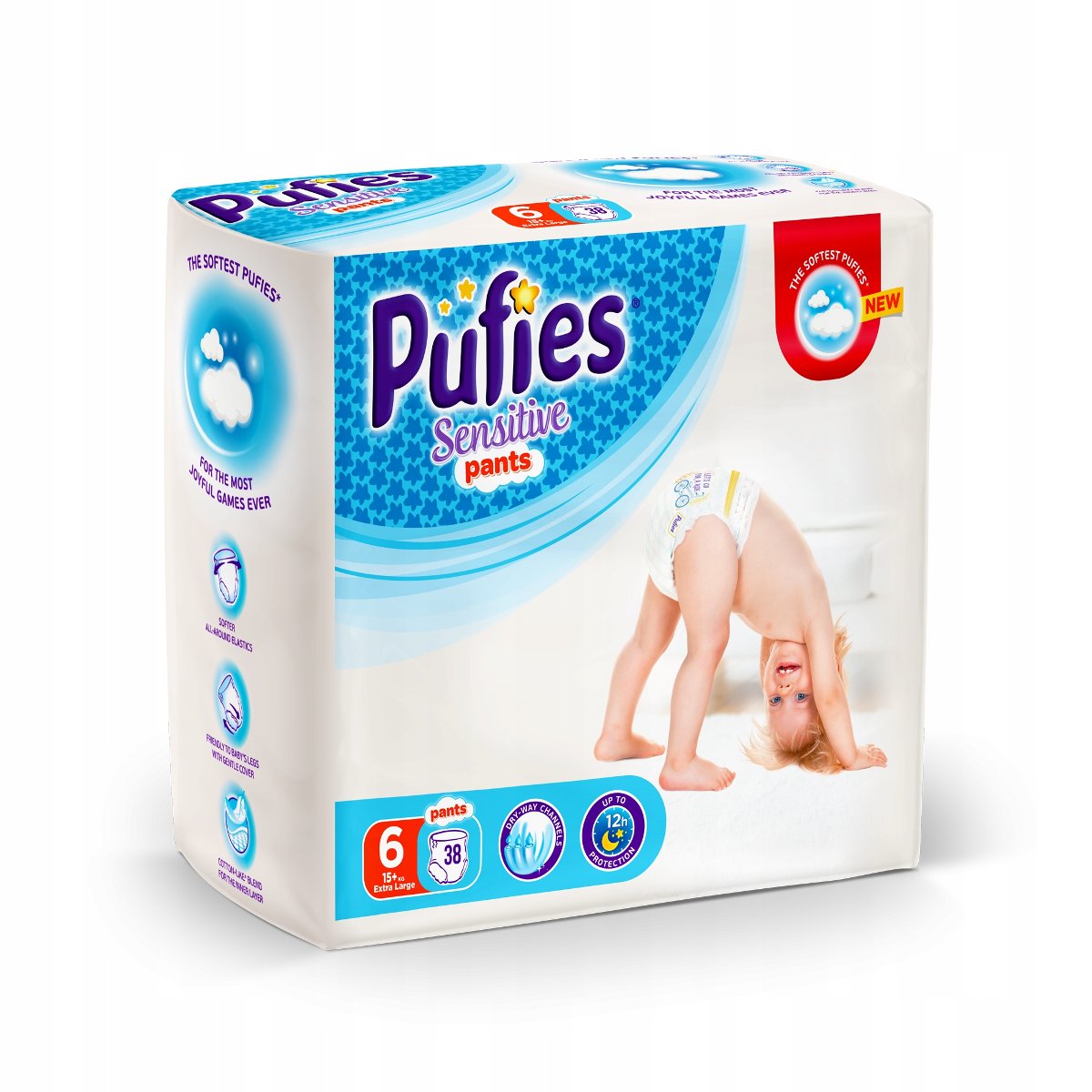 pampers 6 10 sztuk