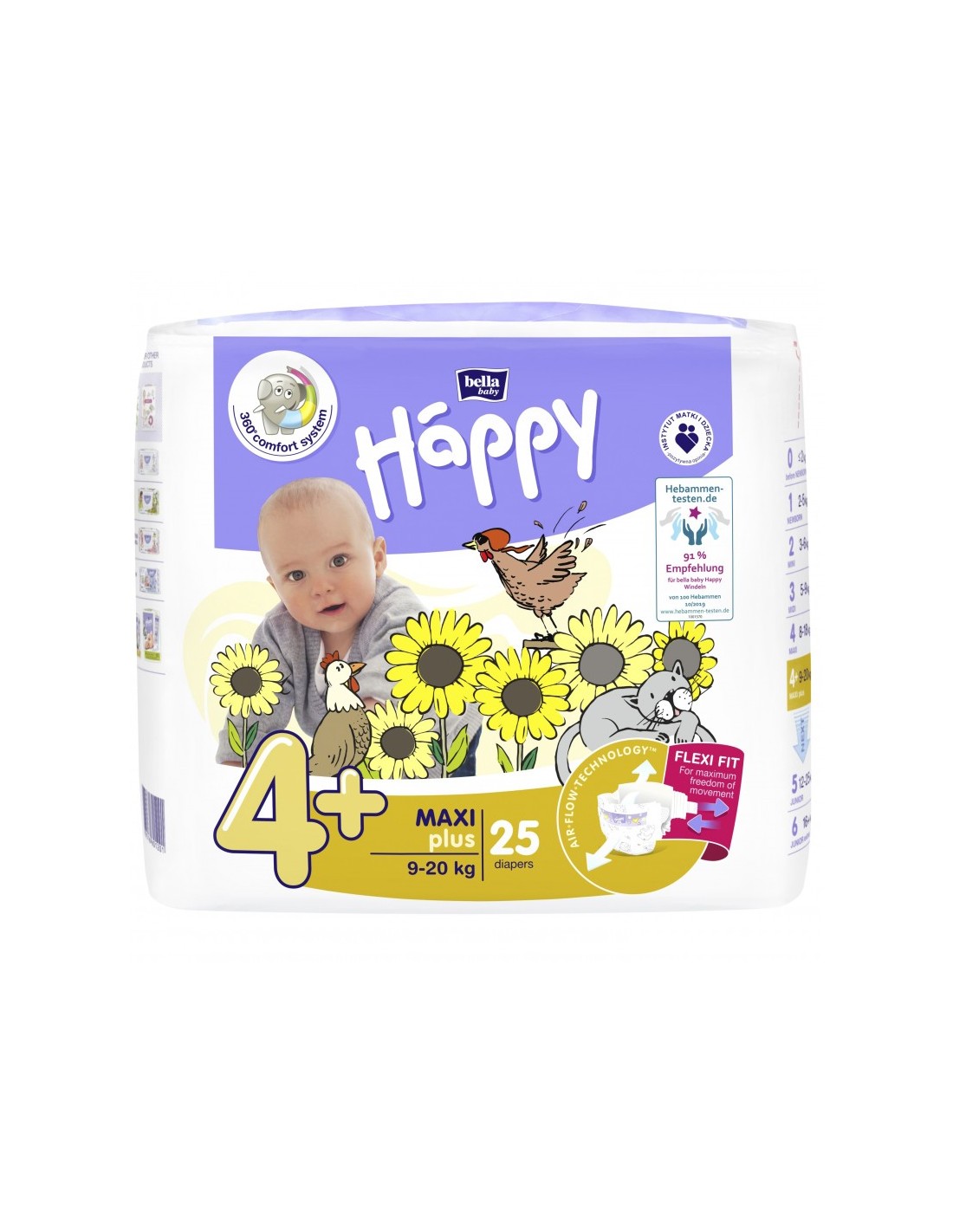 pieluchy pampers active baby mth 3 midi