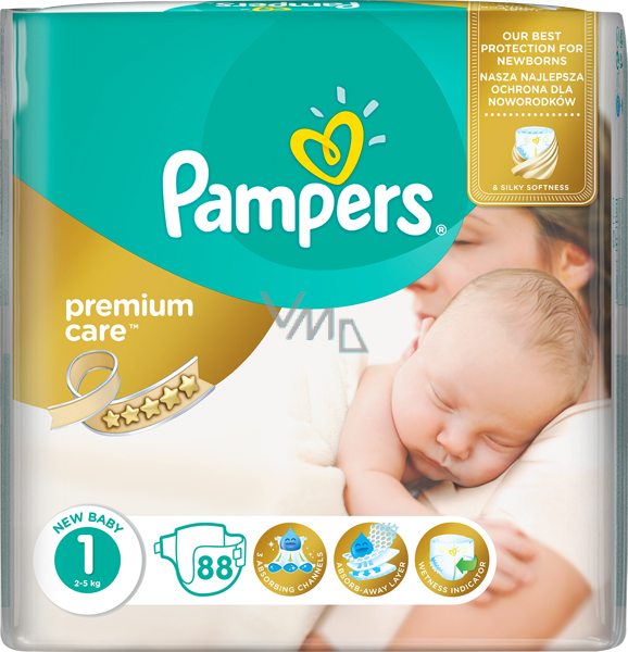 pieluchy pampers premium care 0 newborn