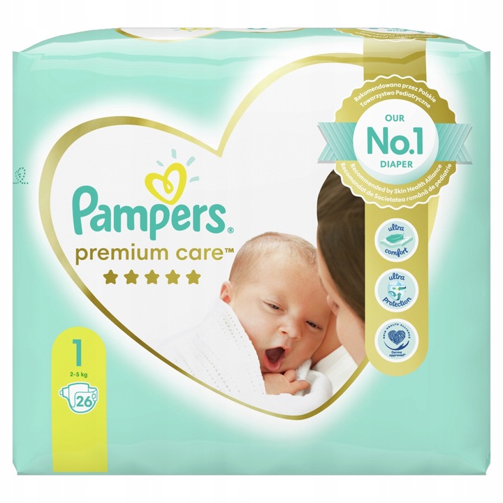 premium diapers pieluchy