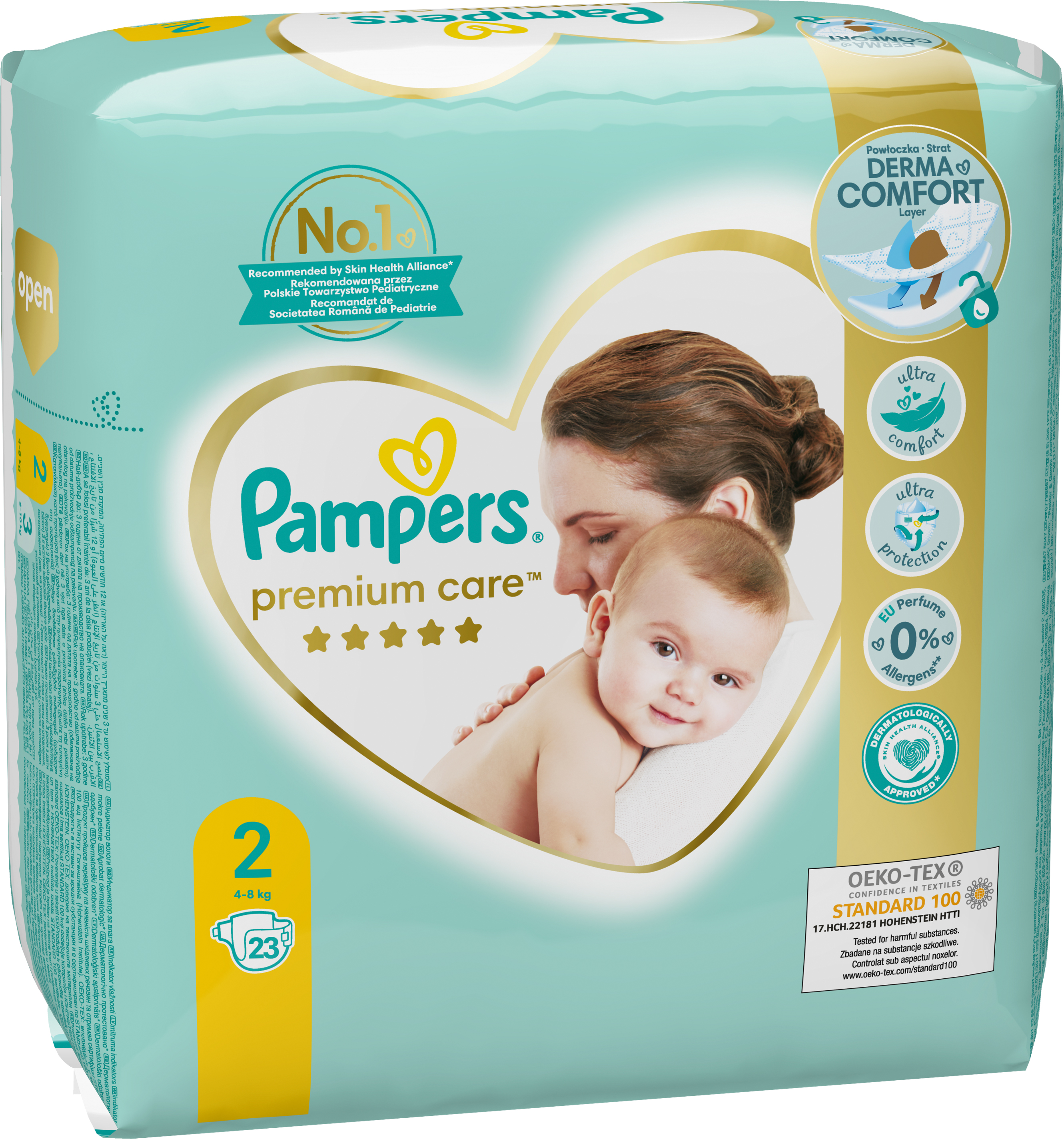 https www.pampers premium care cena