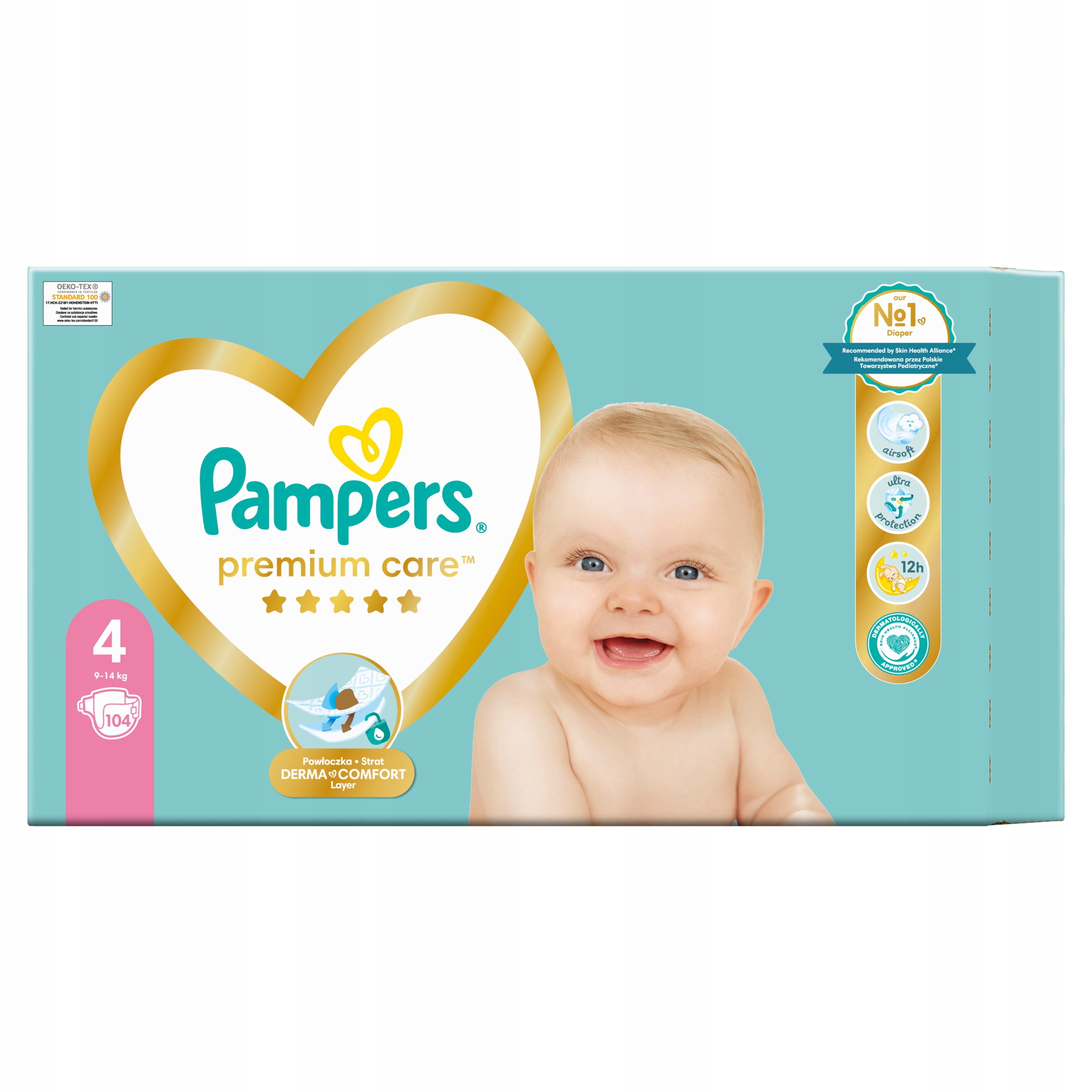 pieluchy pampers active baby mega box plus 5