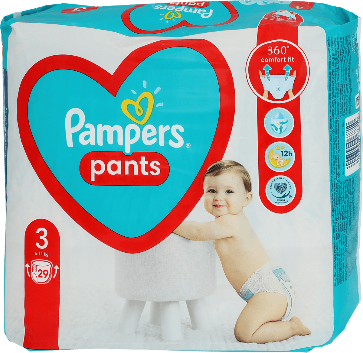 pampers 4 plus 76 szt