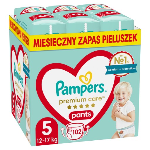 mole larwy w pieluszkach firmy pampers