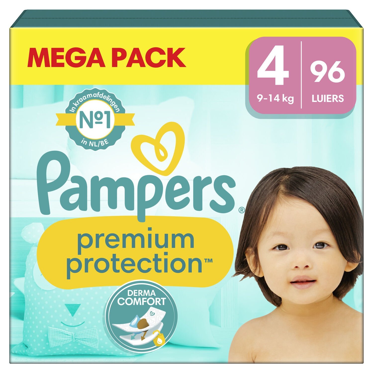 pampers premium care 43 szt