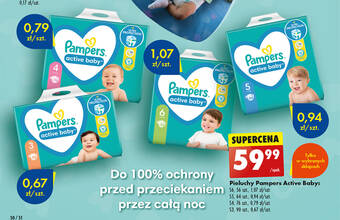 pampers active baby rozmiar 4 174 pieluszki 9-14 kg