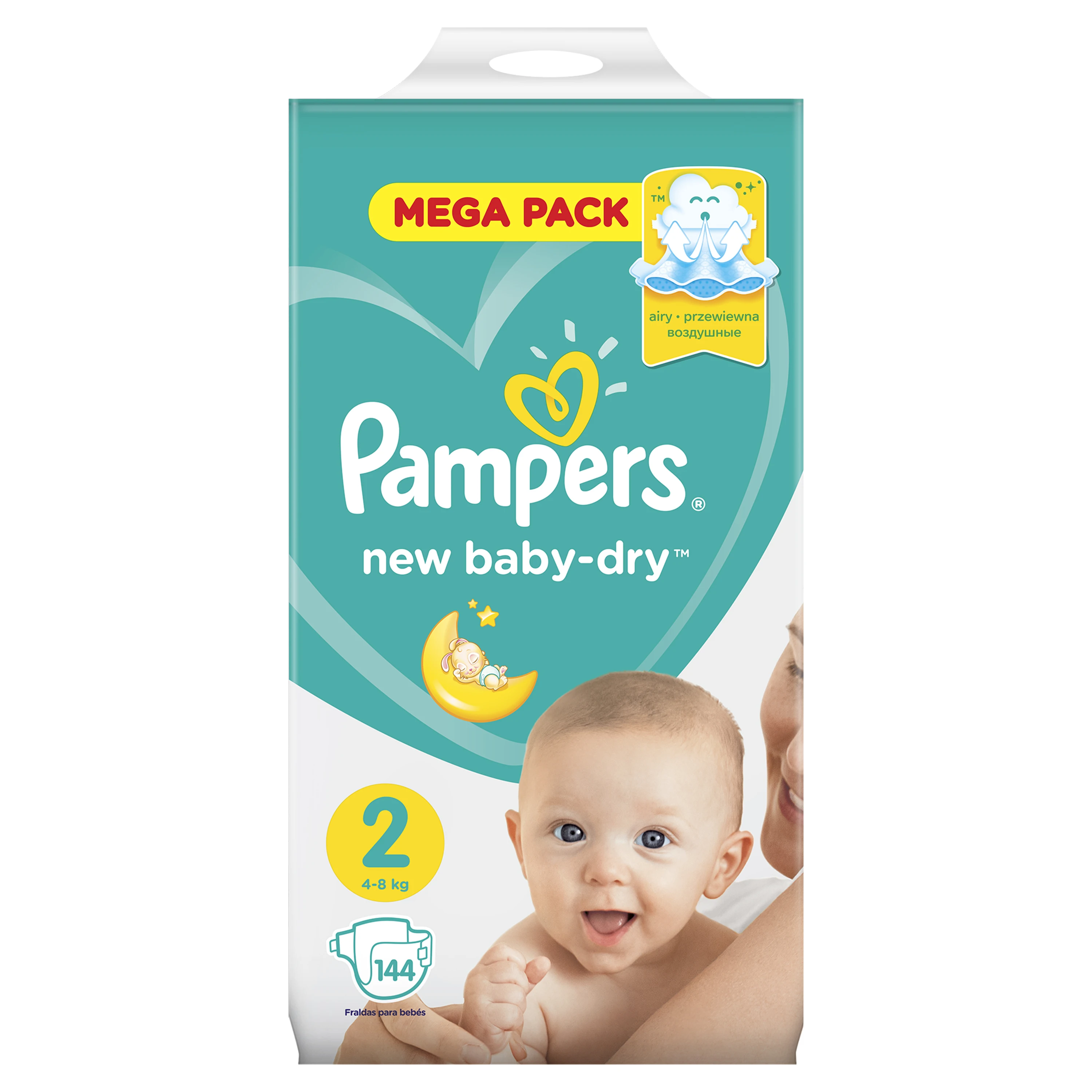 pampers active baby dry 3 68 sztuk rossmann