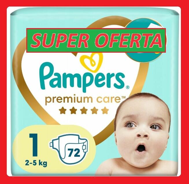 pieluchy pampers 1 cena 96 sztuk