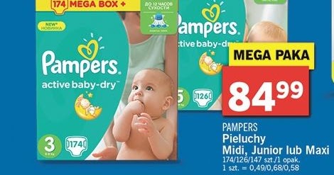 pieluchomajtki pampers dla dorosłych sklep