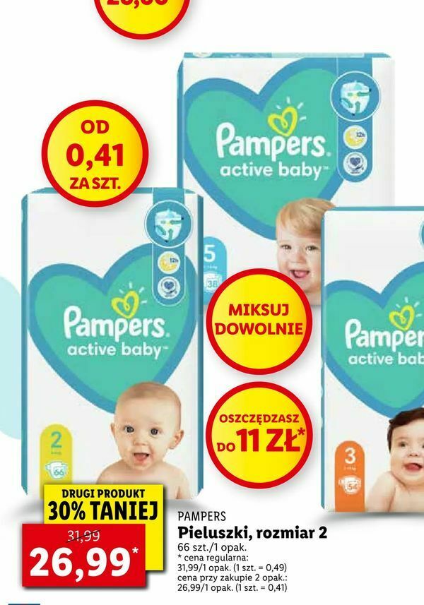 pampers actieve baby 4