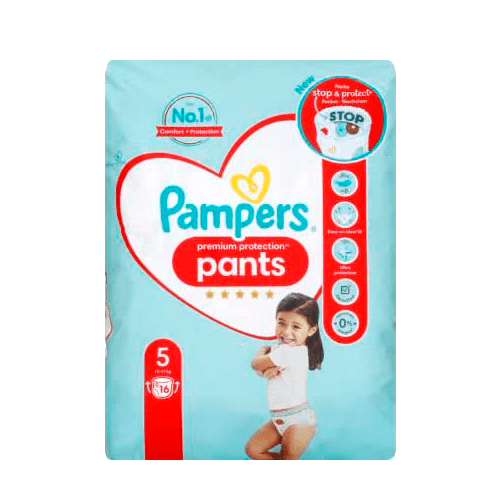 pieluchomajki pampers