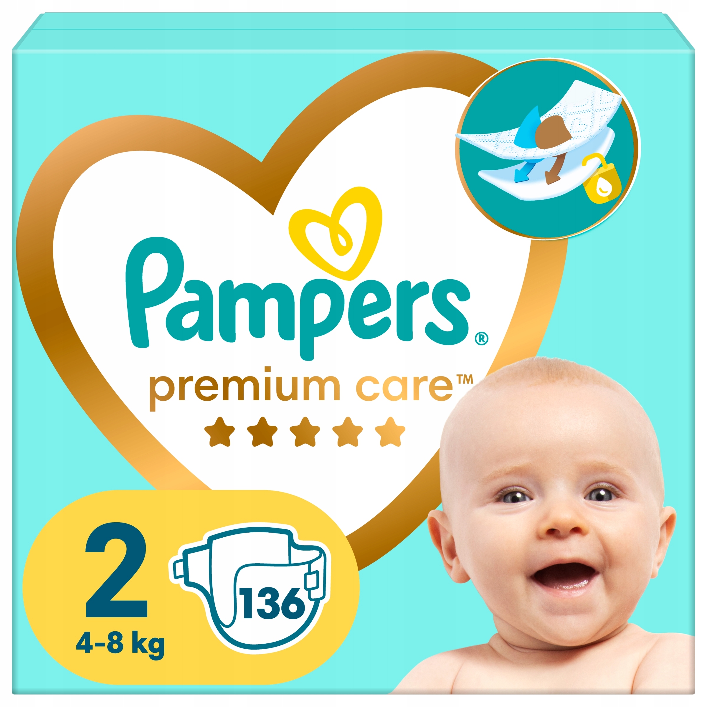 chustexzki nawilzane new born pampers