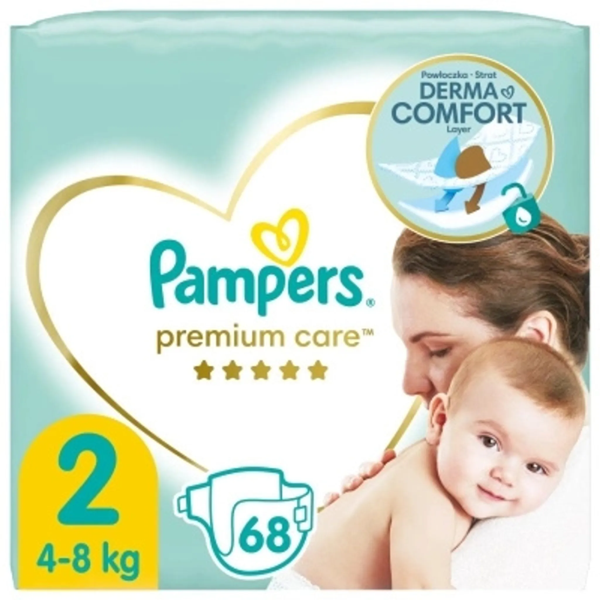 pampersy pampers 2 mala paczka