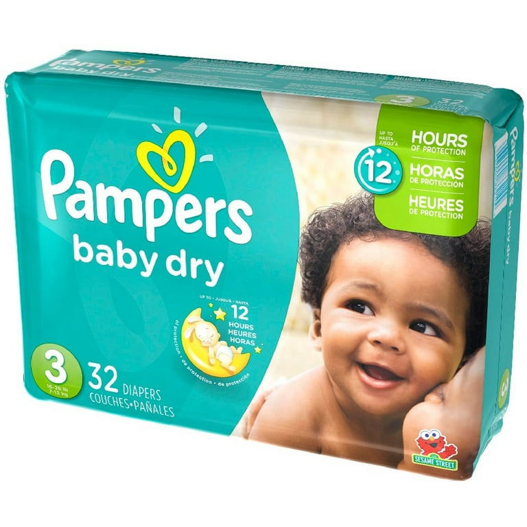 pampers przesikany