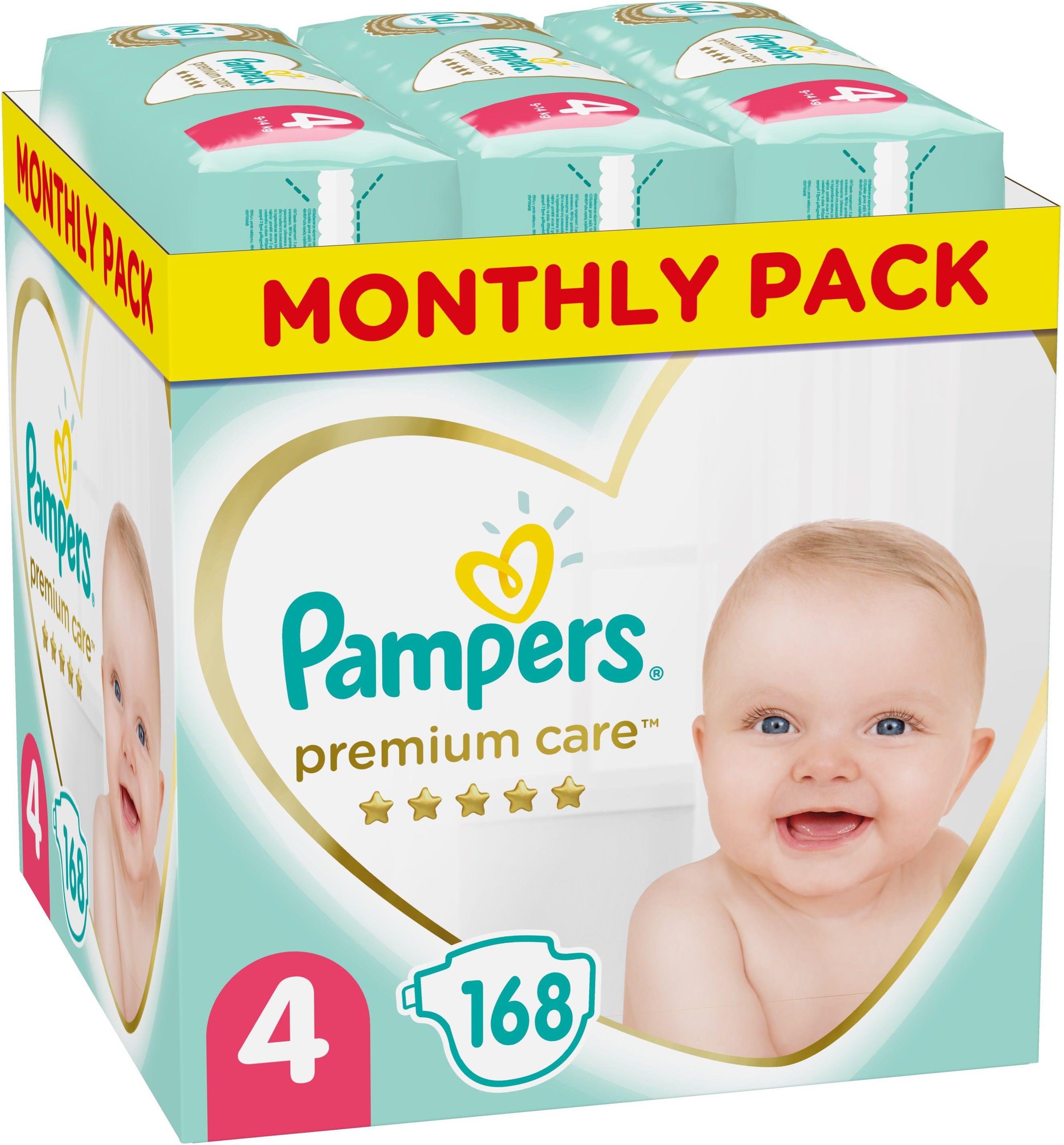 monthly pack pampers