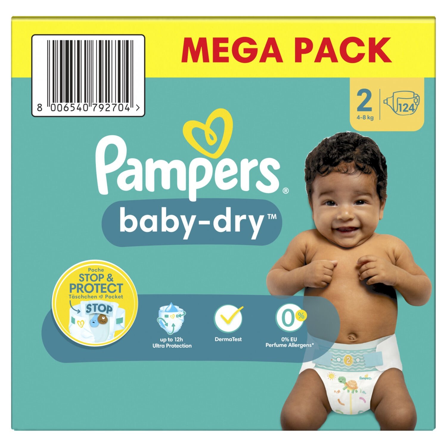 pampers pieluszki zapas 4