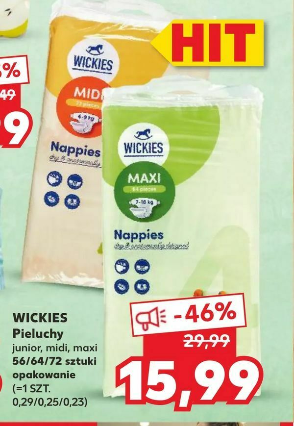 pieluchy pampers 4 carrefour