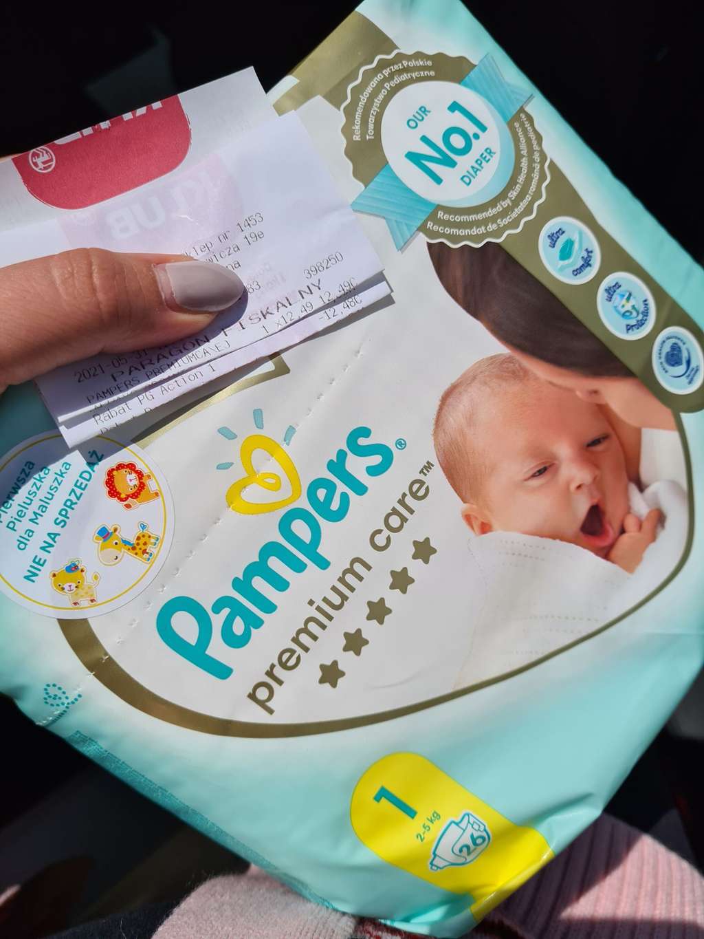 pampers midi cena