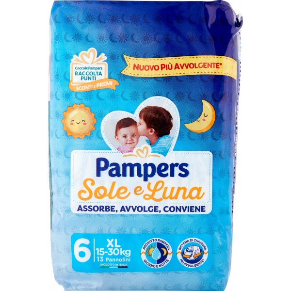 promocja pieluchy pampers 6