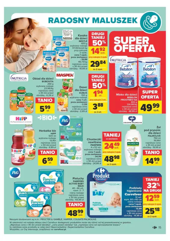 mega paka pampers biedronka cena