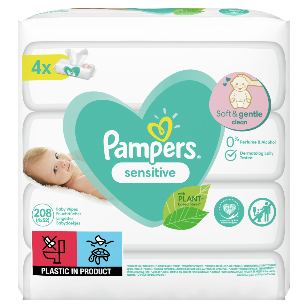 pampers pure protect 4