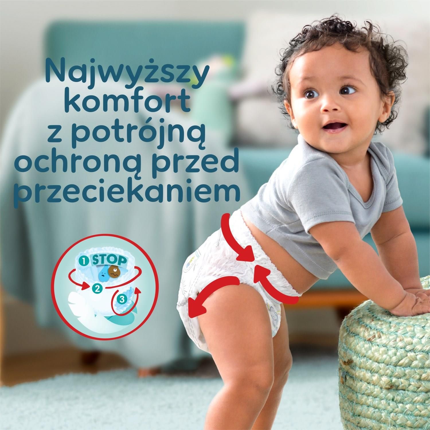 pampers sensitive chusteczki nawilżane 4 x 52 sztuk