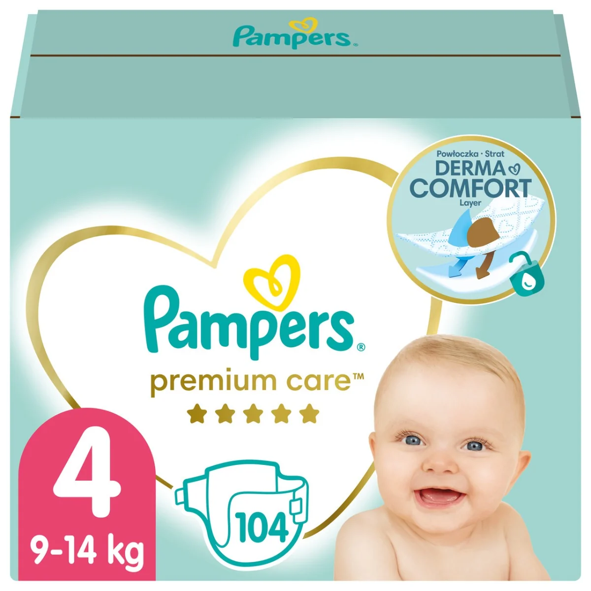 pampers premium care pieluchy 3 6-10 kg 60 szt