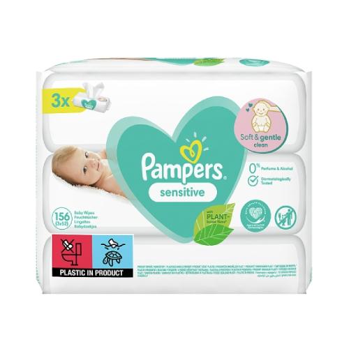 pampers sensitive chusteczki 6