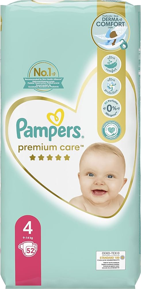 pampers premium care pants 4 22 sztuk