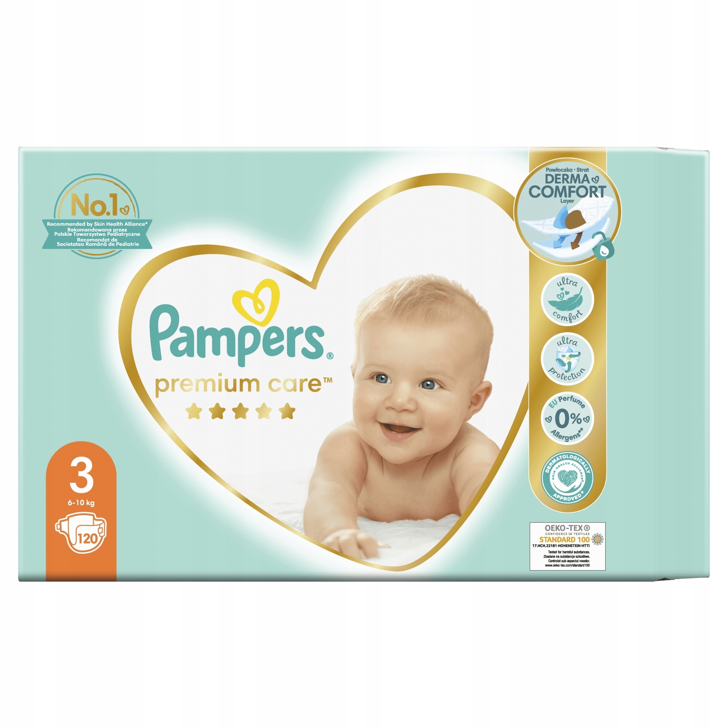 pampers premium care 1 78 ks