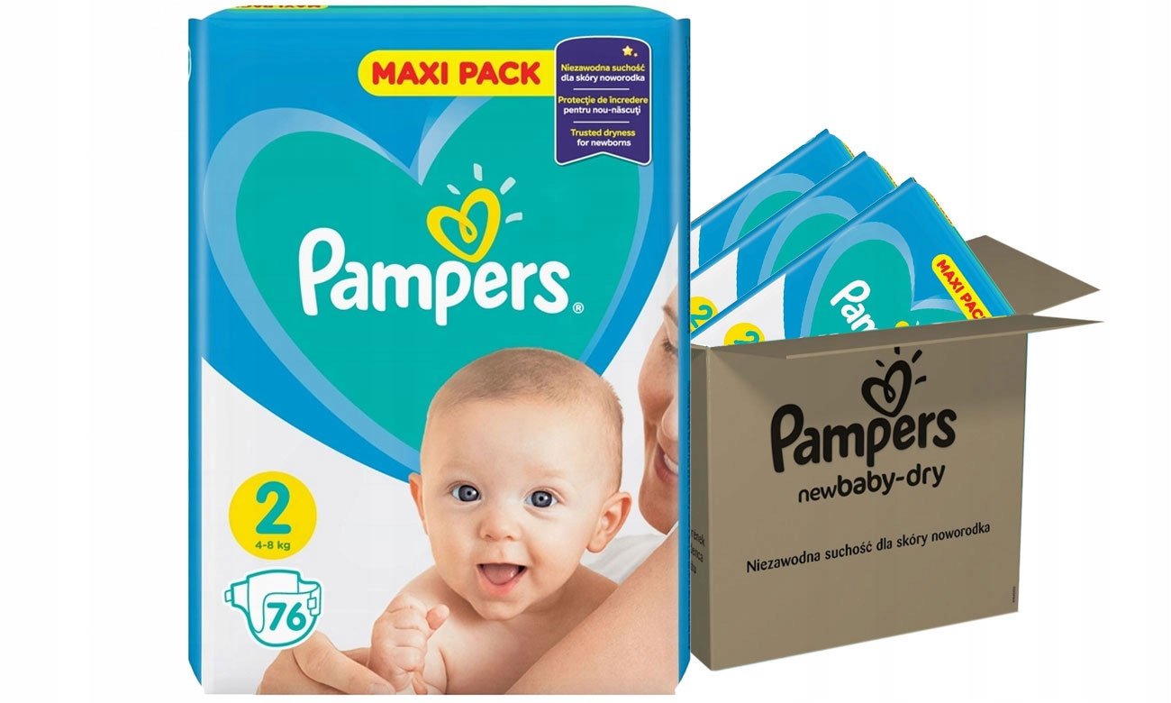 pampers 2 66szt