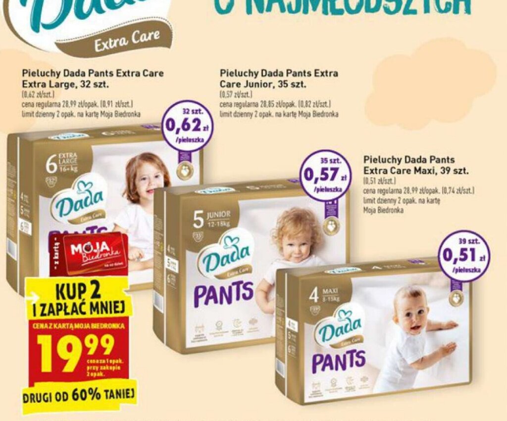 pieluchy pampers 1 lidl