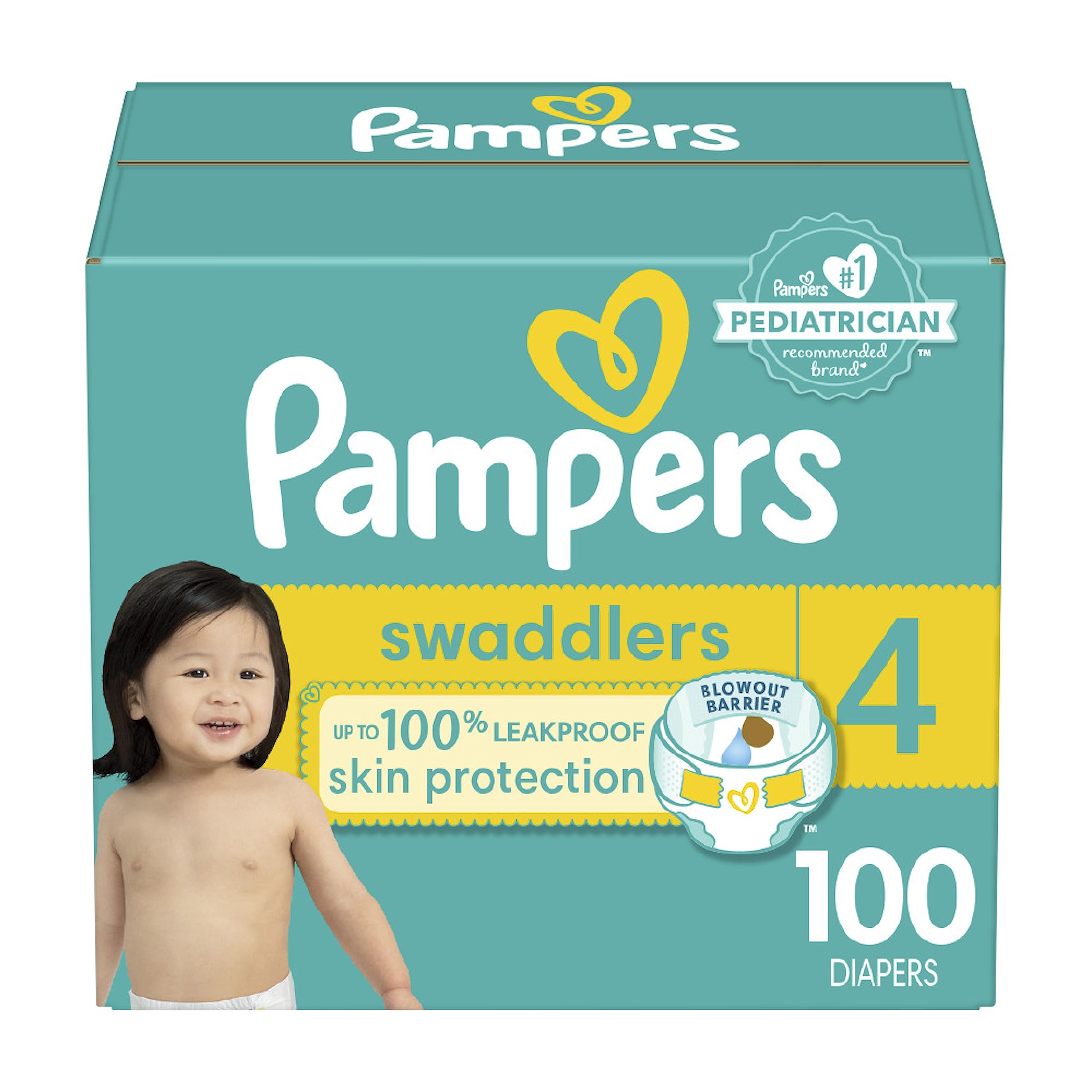 pampers 104 szt