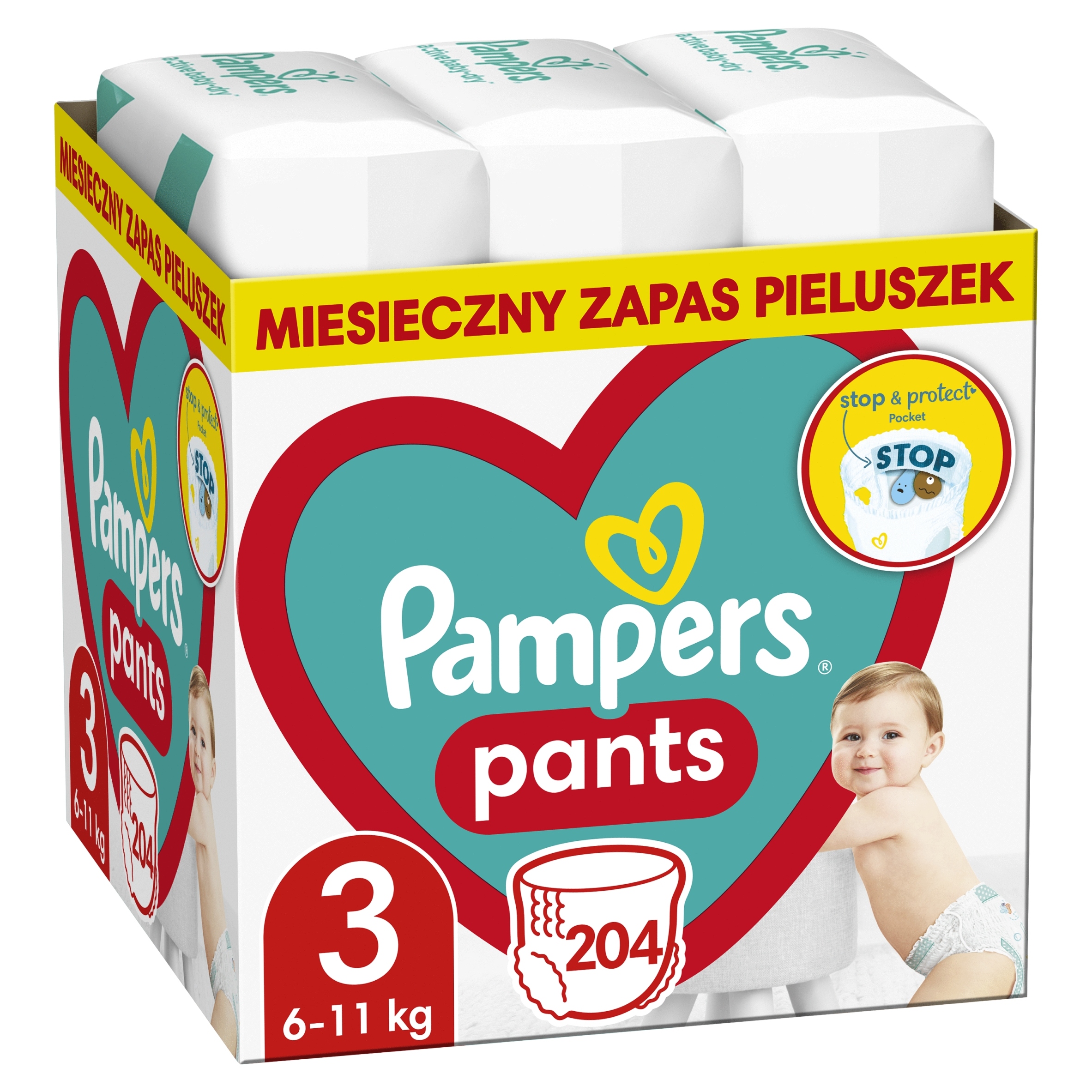 chusteczki pampers zestaw