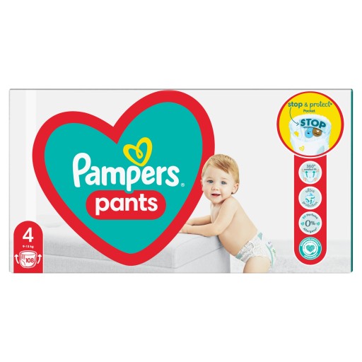 pampers active baby 4+ 96