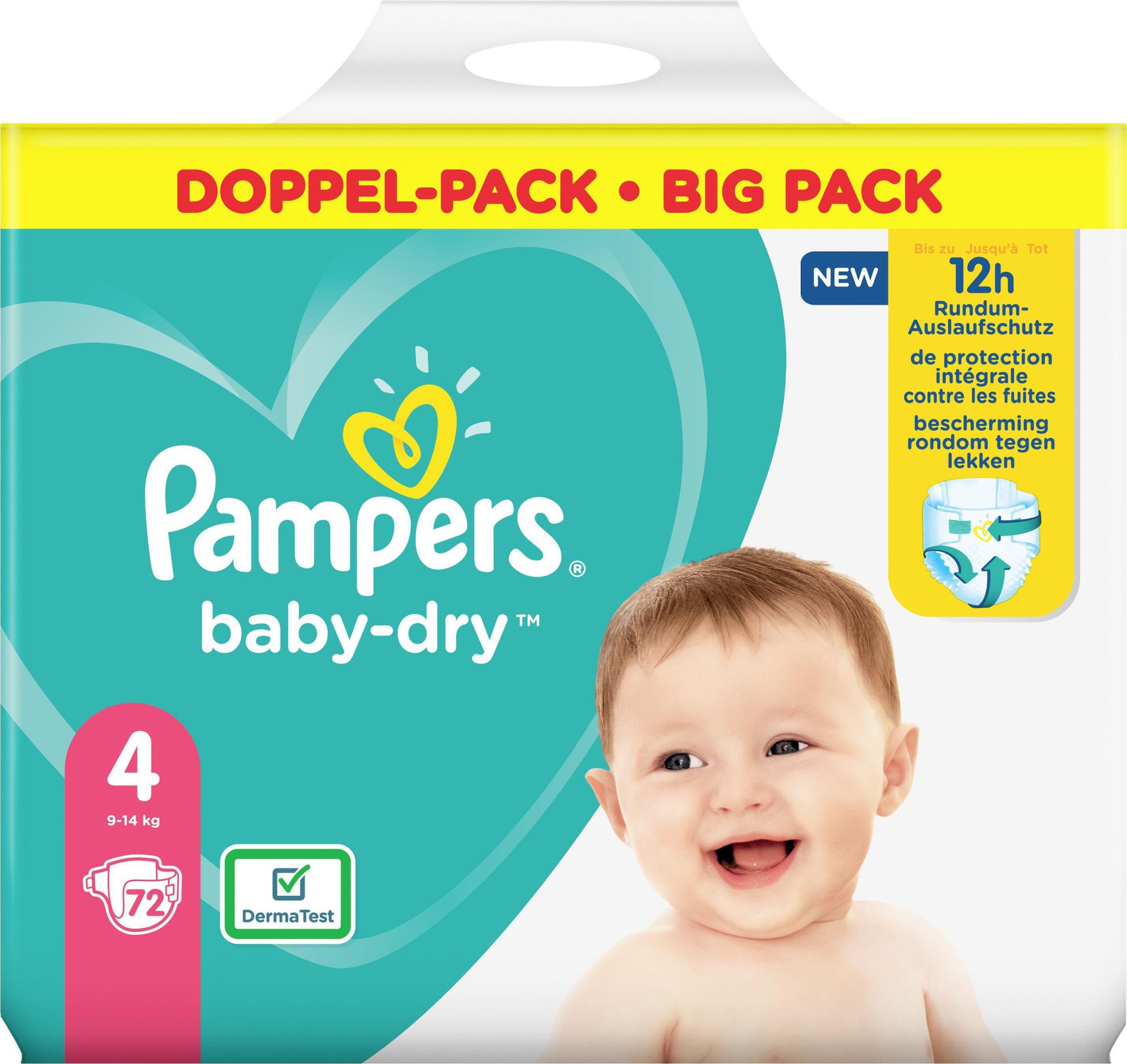 pampers newbaby-dry pieluchy rozmiar 2