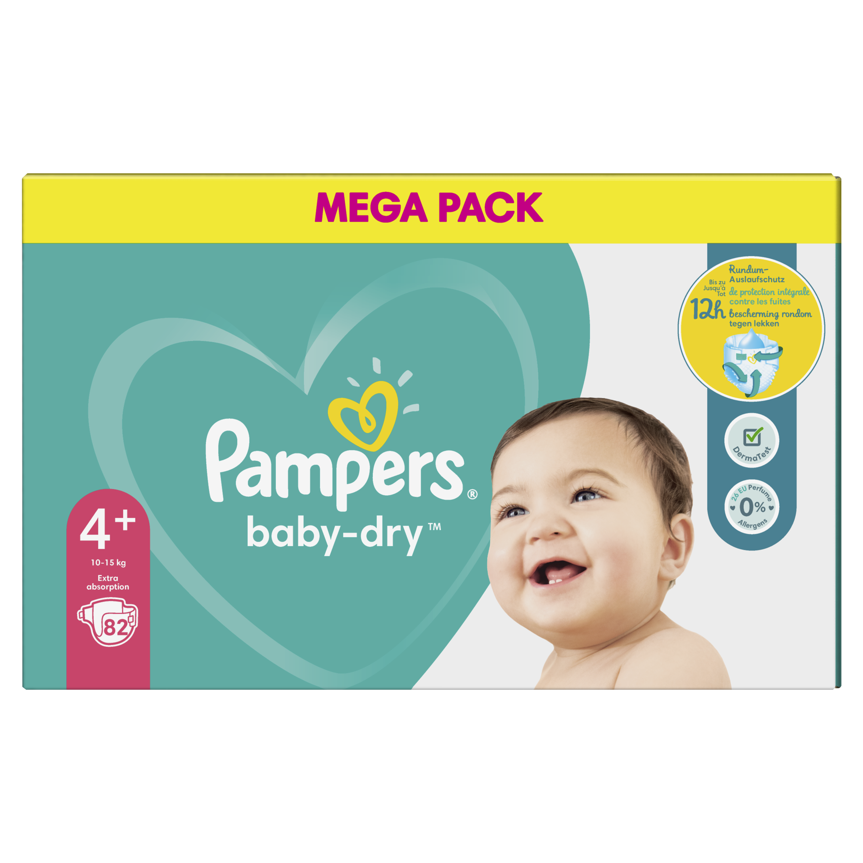 pieluchomajtki pampers rossman