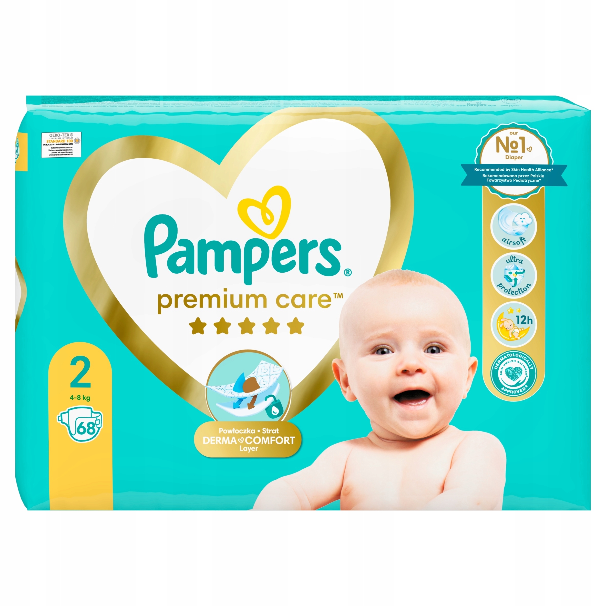 pampers premium care gorsze