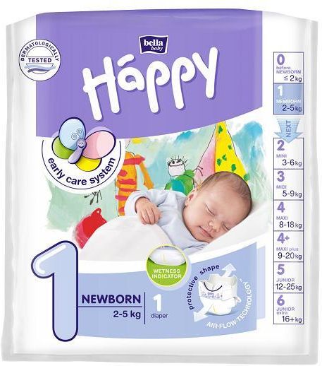 pampers 96 pack 2-5kg