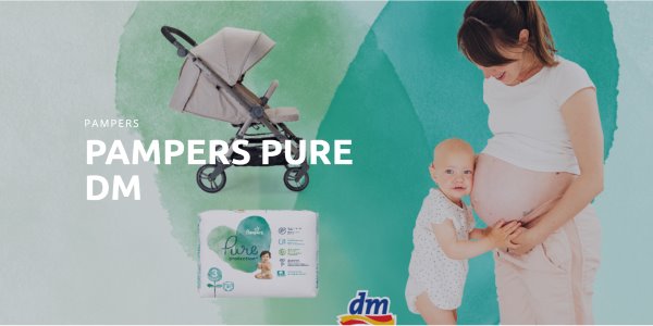 pampers dada fioletowe