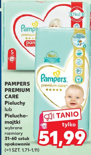 kaufland pieluchy pampers promocja