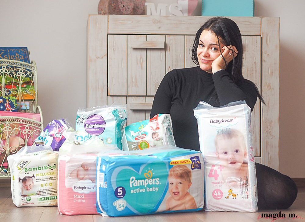 pampers chusteczki od urodzenia