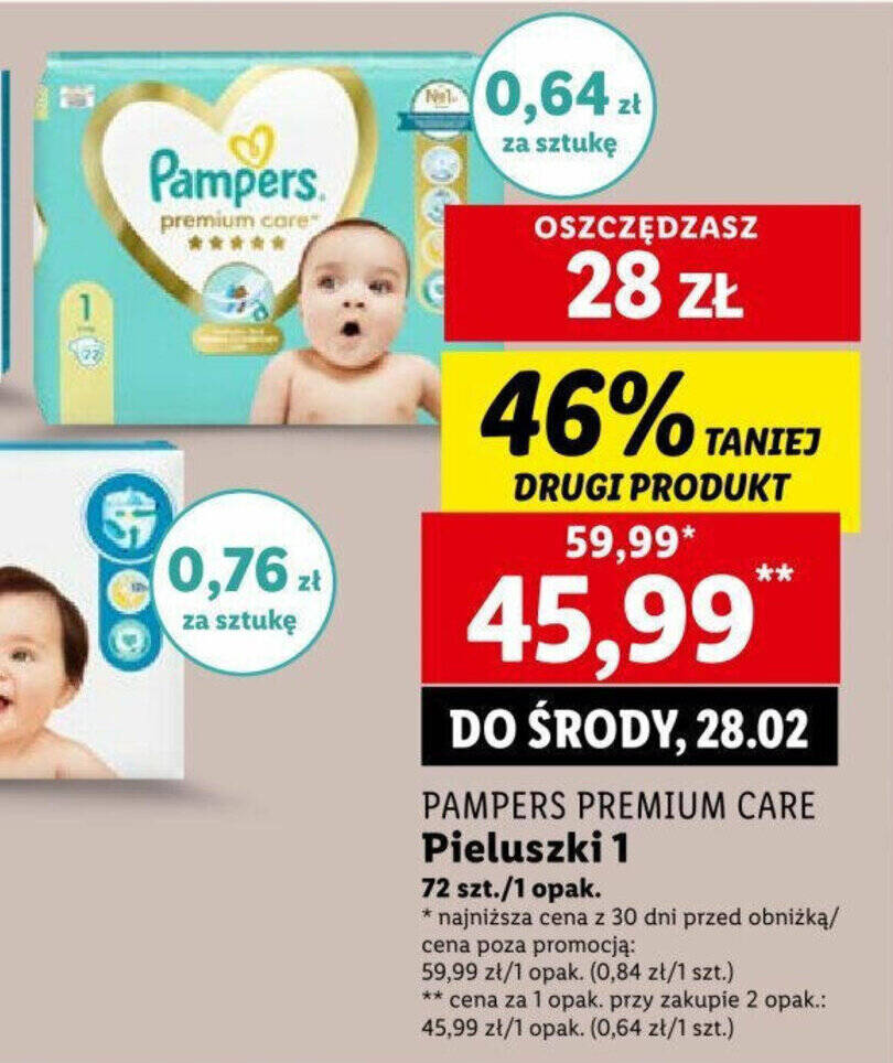 pampers porownanie