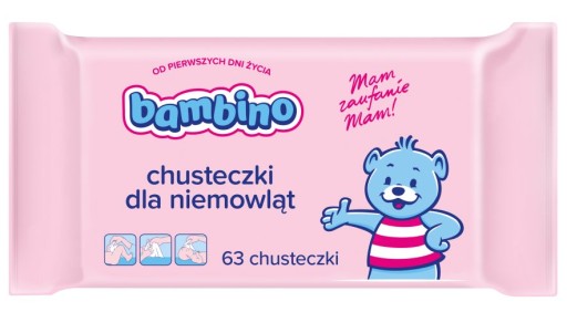 czteropak chusteczek pampers