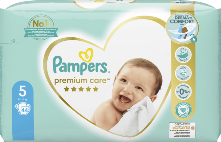 pampers 3 premium care 204 szt